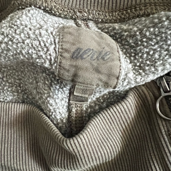 Aerie Green Sweat Pants Zip Up Size XL - Picture 7 of 9